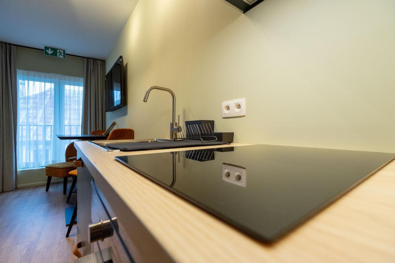 Appart Hotel En Ville Bastogne Bagian luar foto